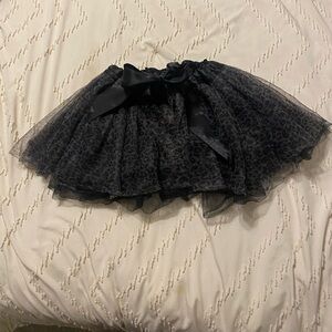 Black Leapard Tutu girl’s size 7-11 one size fits most